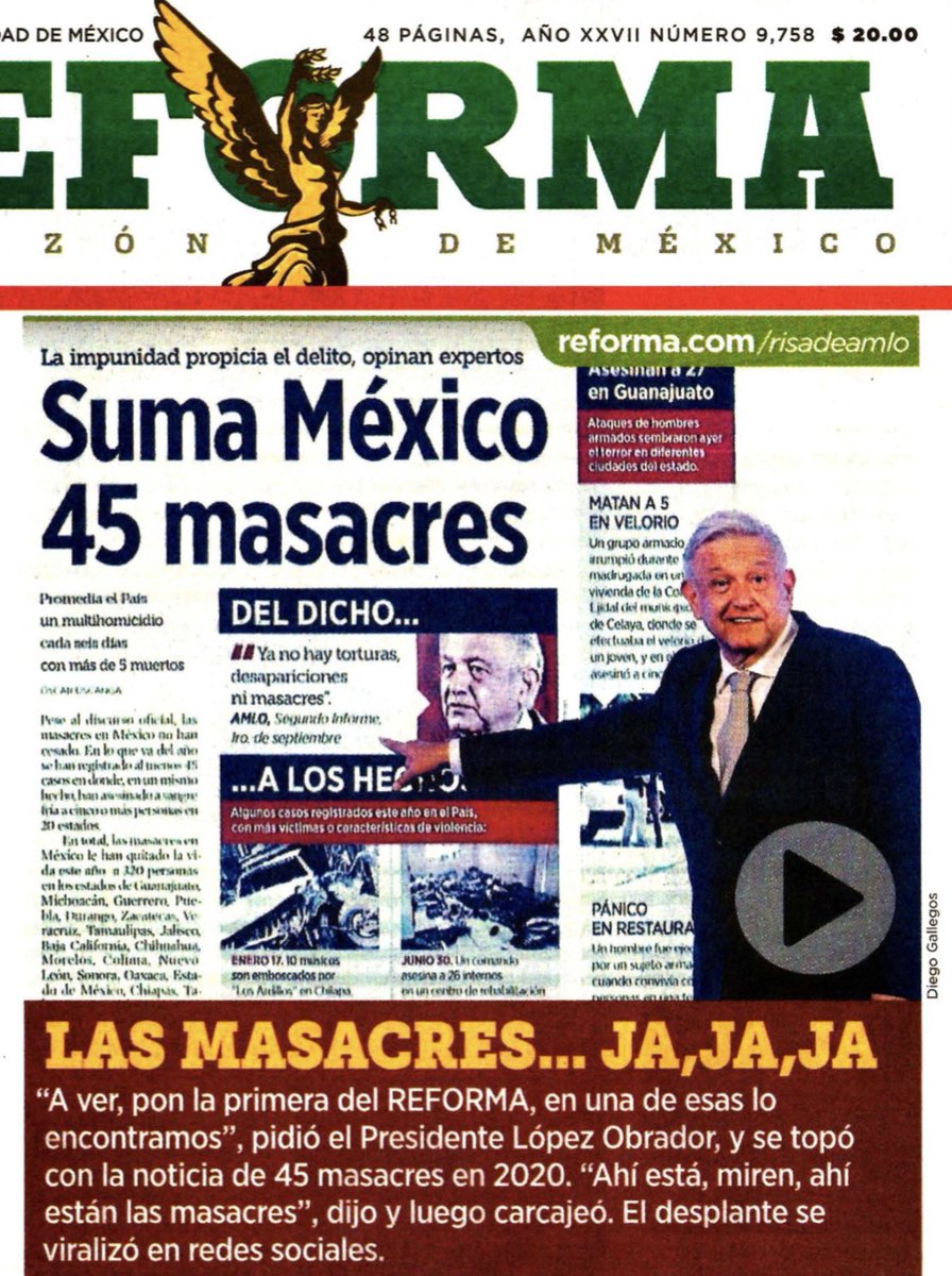 El día de la vergüenza. Por esto, será siempre recordado el incompetente e indolente presidente.