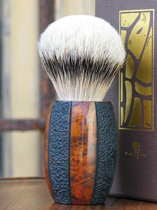 NEW. Marfin #shavingbrush n. 454. Handcrafted in Italy.  #traditionalshaving #rasagetraditionel #rasiermesser #afeitadoclasico #gentlemanstyle #madeinitaly #shaveoftheday #marcofinardi #marfinshavingbrush #bespoke #madeinitaly