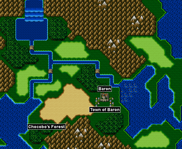 Look at the rivers of 4, 5, and 6. The rivers in the first two snes games are very rigid, as they were in the NES titles.It looks moe topographical, more like a REAL river.