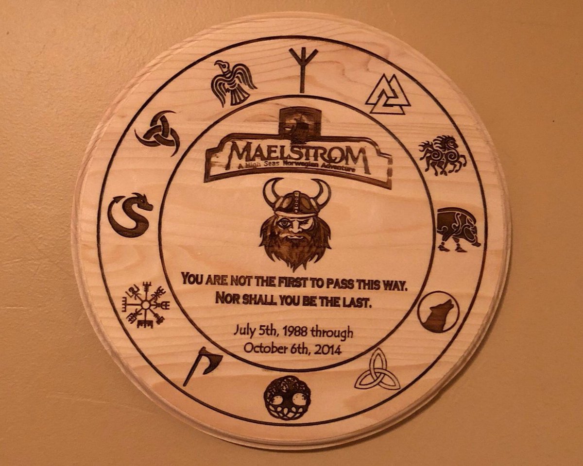 We are giving away 2 Maelstrom Commemorative Plaques!🌐 🇳🇴 planetfancave.com/pages/maelstro… #epcot #disneyworld #waltdisneyworld