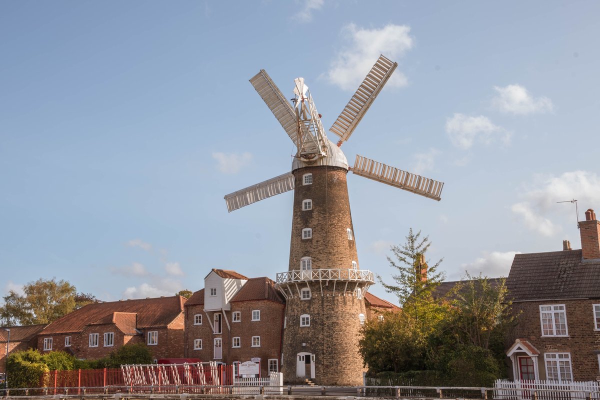 #boston #lincolnshire #bostonstump #stbotolphs #maudfoster #windmill #riverwitham Beautiful morning in Boston today