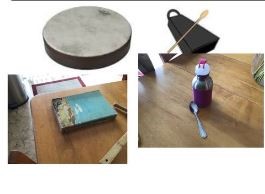 BarnettMusic1's tweet photo. 1/2 While we are w/out the #Orff instruments in remote learning we can still use the methodology: exploration, imitation, improvisation &amp; the modalities: visual, aural, kinesthetic &amp; tactile movement... (Pictured @NicholsonEagles create their own instruments to explore rhythms) https://t.co/Drgibby9Qy