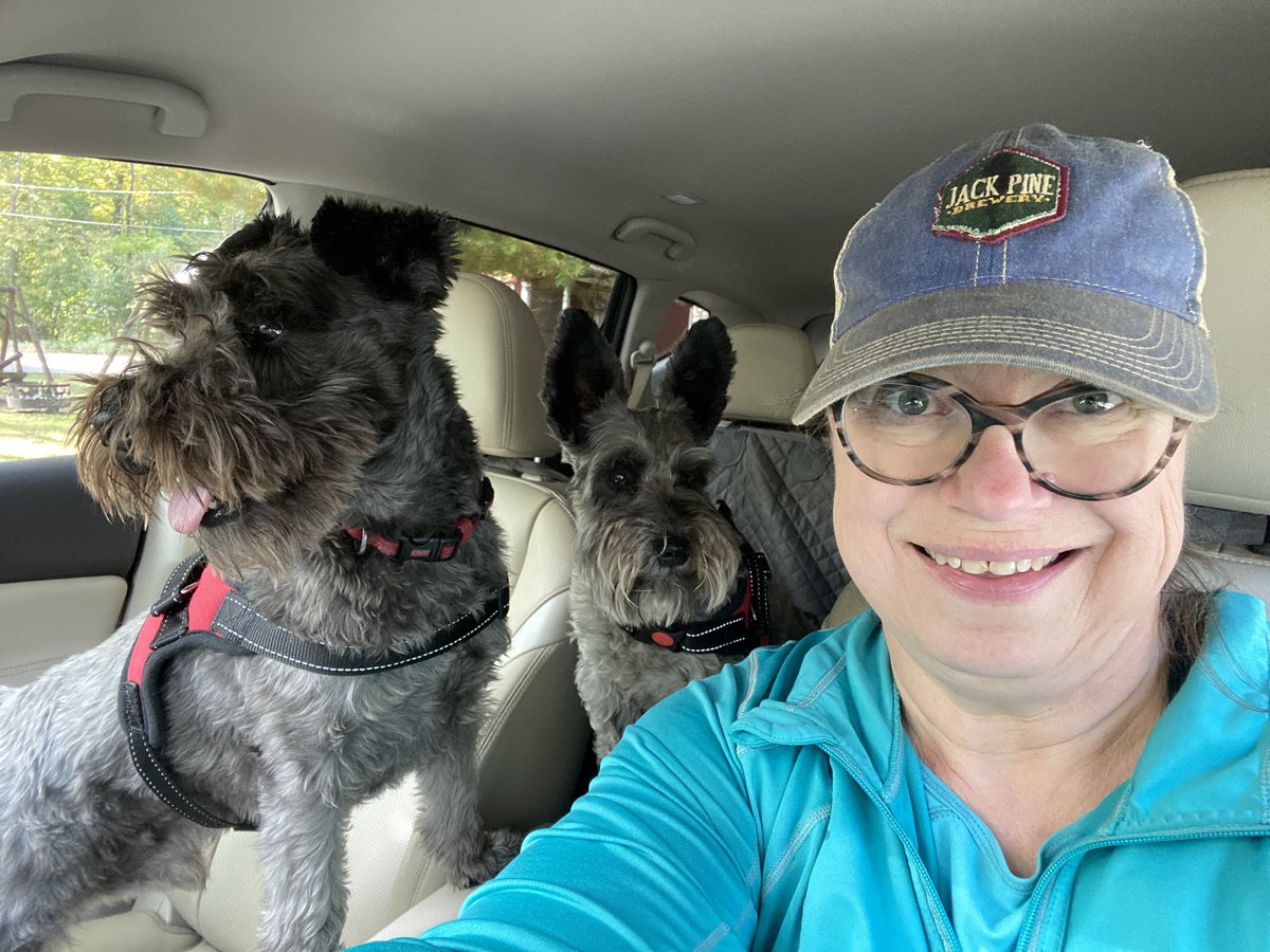 MASlipka's tweet photo. Beautiful day for a #mnadventure. We’re ready to roll while hubby is... being pokey. Enjoy your Saturday! https://t.co/mLN2tbaRAu