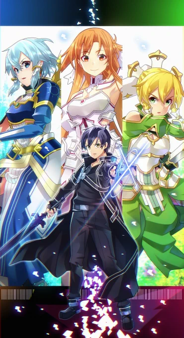 アリシ編イラストまとめ。最終回良かったですね～!まだユージオは描いてないので、あと1枚くらい締めに描きたいです。 #sao #sao_anime 