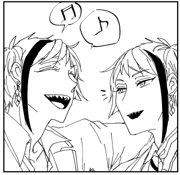 歌う双子楽しい… 