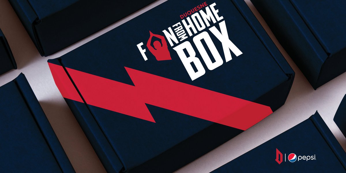 Introducing the Duquesne Fan From Home Box! 

Valued at over $125, the box includes 7-8 exclusive apparel and game day items, all to help you cheer on the Dukes from the comfort of your home! 📣🏠

On sale Monday, Sept. 21
*check out the first spoiler in the thread*

#GoDukes