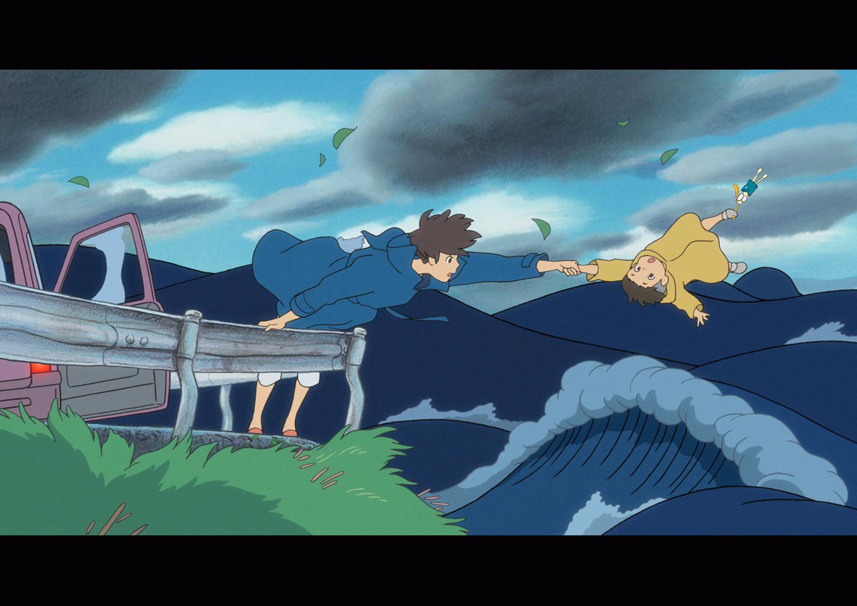 PetaKabe's tweet photo. 勝手にコラボ2
#ポレポレ #porepore #petakabe #petakabeanime #ペタカベ #ジブリ　#スタジオジブリ #StudioGhibli #Ghibli #崖の上のポニョ #宮崎駿 #鈴木敏夫 https://t.co/gEdclq08Ov