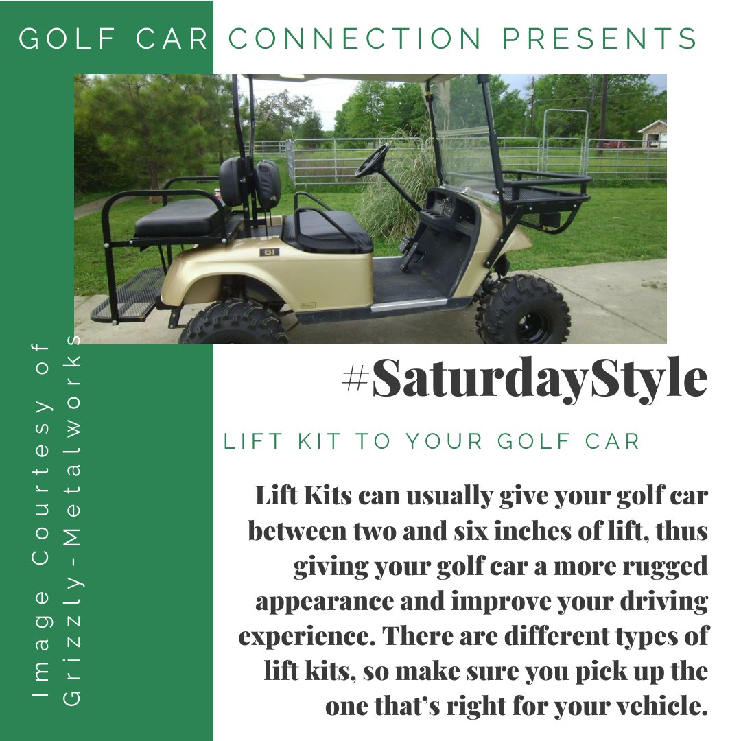 GolfCarConnect's tweet photo. Want to customize your Golf Car❓Check out this awesome tip from our #SaturdayStyle feature‼️#SaturdayStyle #GolfCarConnection https://t.co/HPdOMWjgpJ