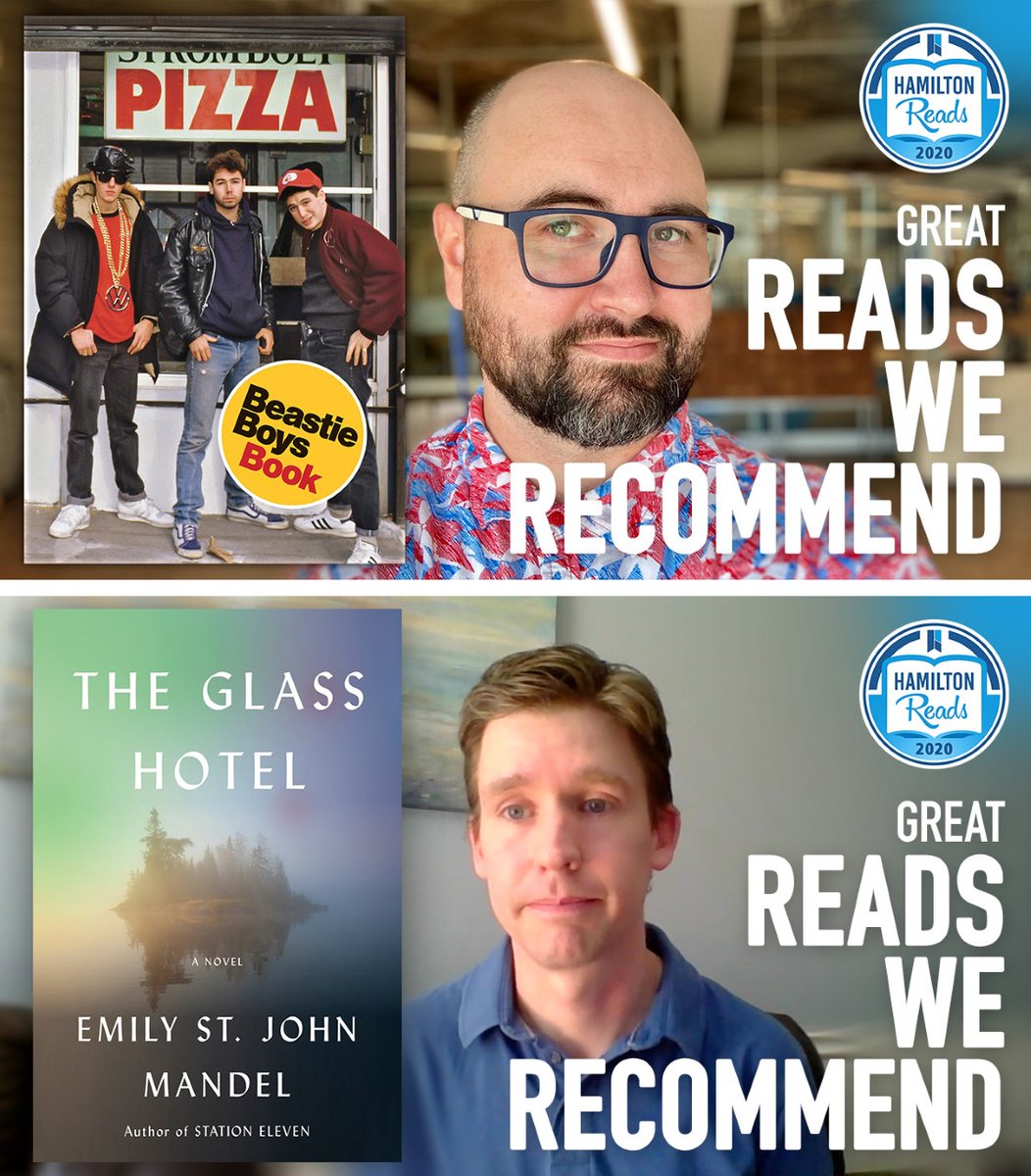 HamiltonLibrary's tweet photo. #TeamHPL's Paul D., talks about 'Beastie Boys Book'.
This music memoir is a must read for fans.
Team HPL's Tim P., recounts his read, 'The Glass Hotel'. Settings include wilderness of British Columbia to skyscrapers of Manhattan. #HamOnt #HPLreads
Watch: https://t.co/MtD43uQgxG https://t.co/0HWC2tFpCq