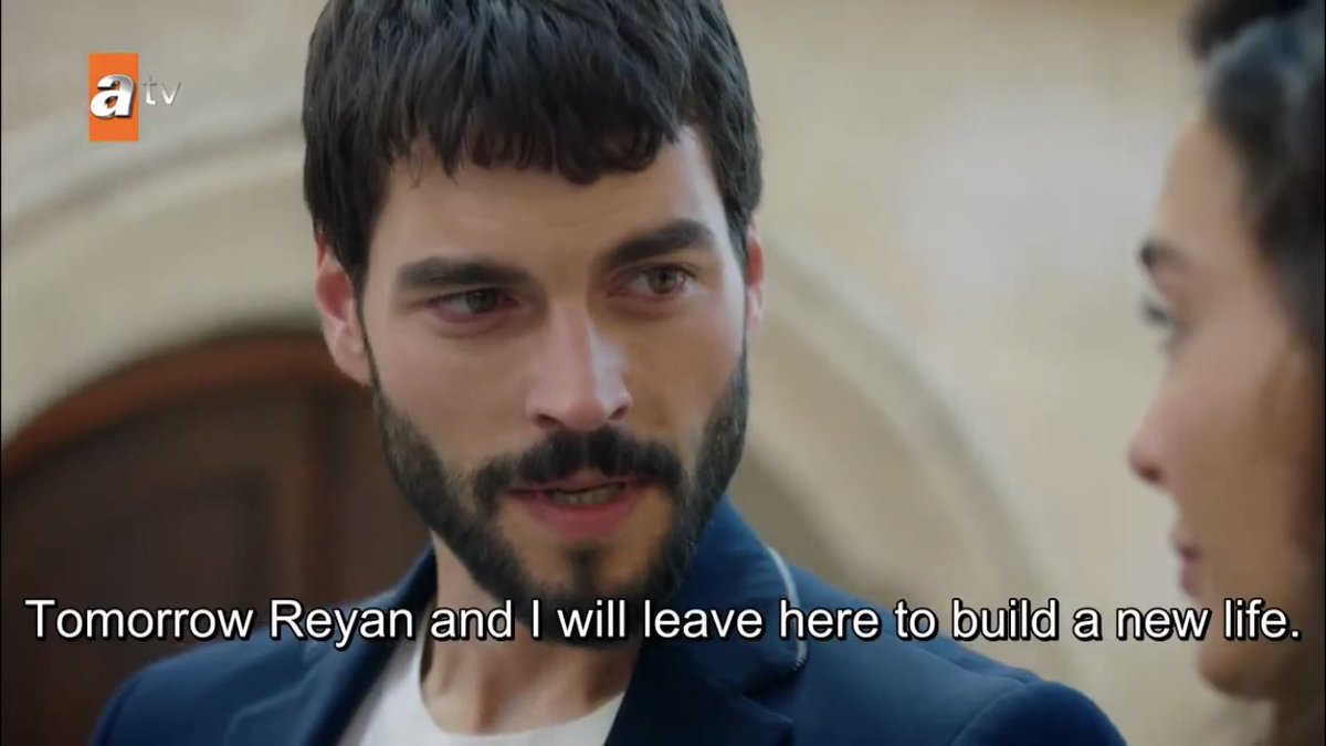 he’s so sure they’re actually leaving it kinda breaks my heart  #Hercai  #ReyMir