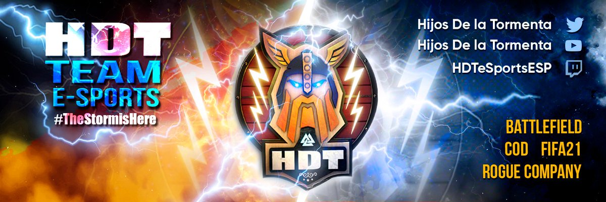 #ANUNCIO | 🧔🪓⚡🎮⚽️

🟡 Nos complace anunciar que dejaremos de llamarnos Winning Eleven para llamarnos HIJOS DE LA TORMENTA y así pasar a representar a este club electrónico de eSports @HDTeSport en su nueva sección de #FIFA21

Encantados de unirnos a esta gran familia!!🧔🪓⚡