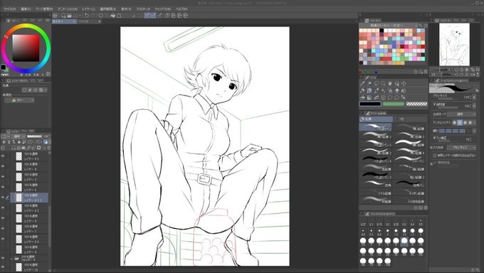 ライブでここまで進みました #今日のライブ進捗 https://t.co/EAgPCbUOXS 