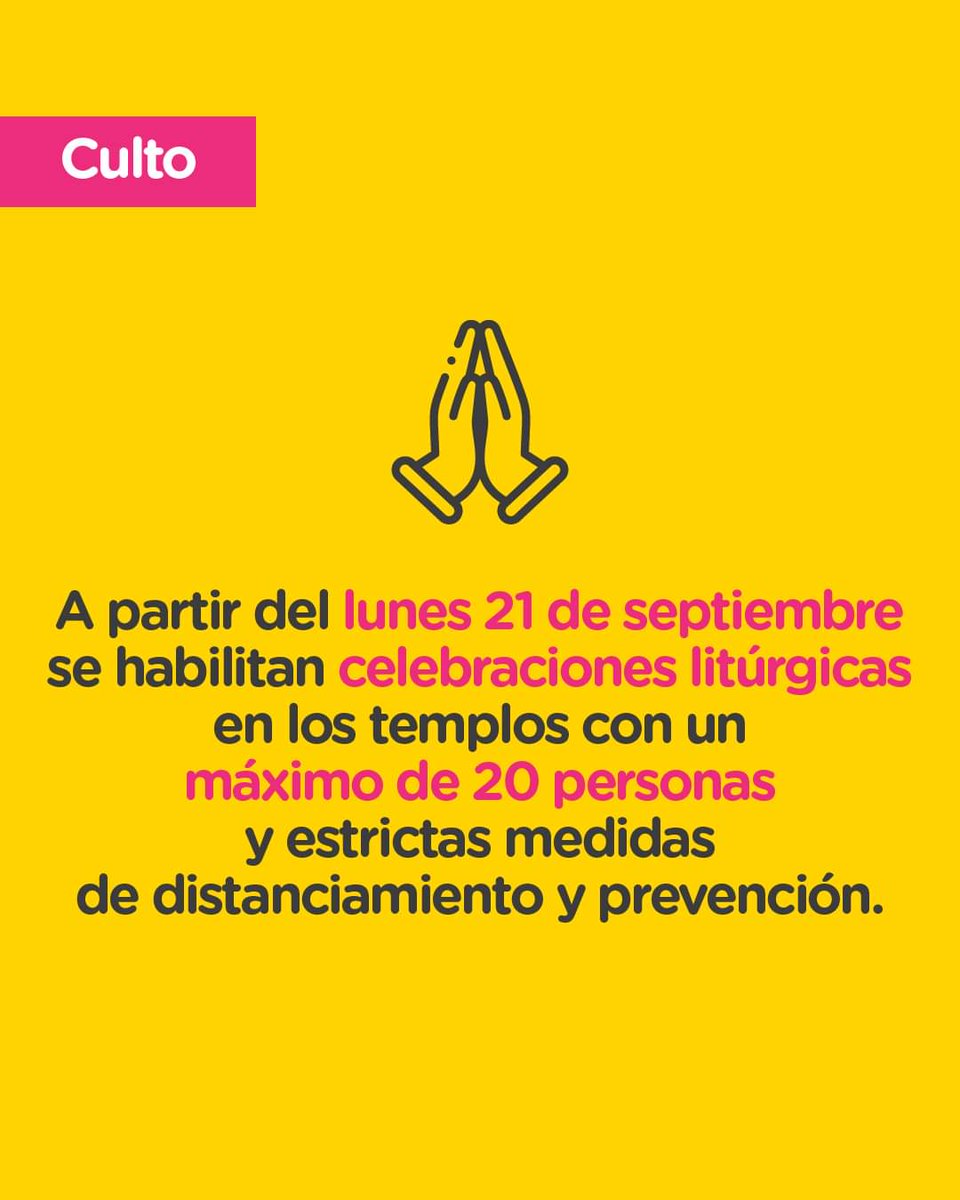 pdpcaba_'s tweet photo. Nuevas aperturas en CABA a partir de este lunes 21 de septiembre 🤜🏻🤛🏻 
A seguir cuidándonos!🙏🏼 https://t.co/76bpv1jUcE