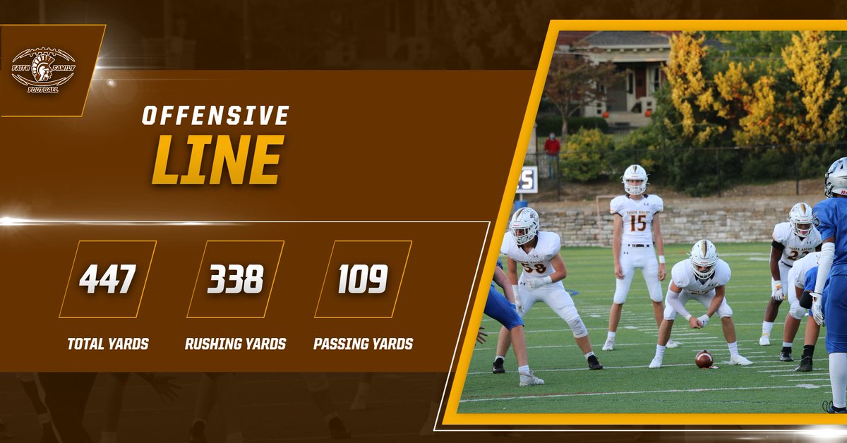 #PrimetimePerformance from last night's W!

Last up... Got to show some love for our O-Line &amp; blocking! Boys came to play last night! #HailSpartans