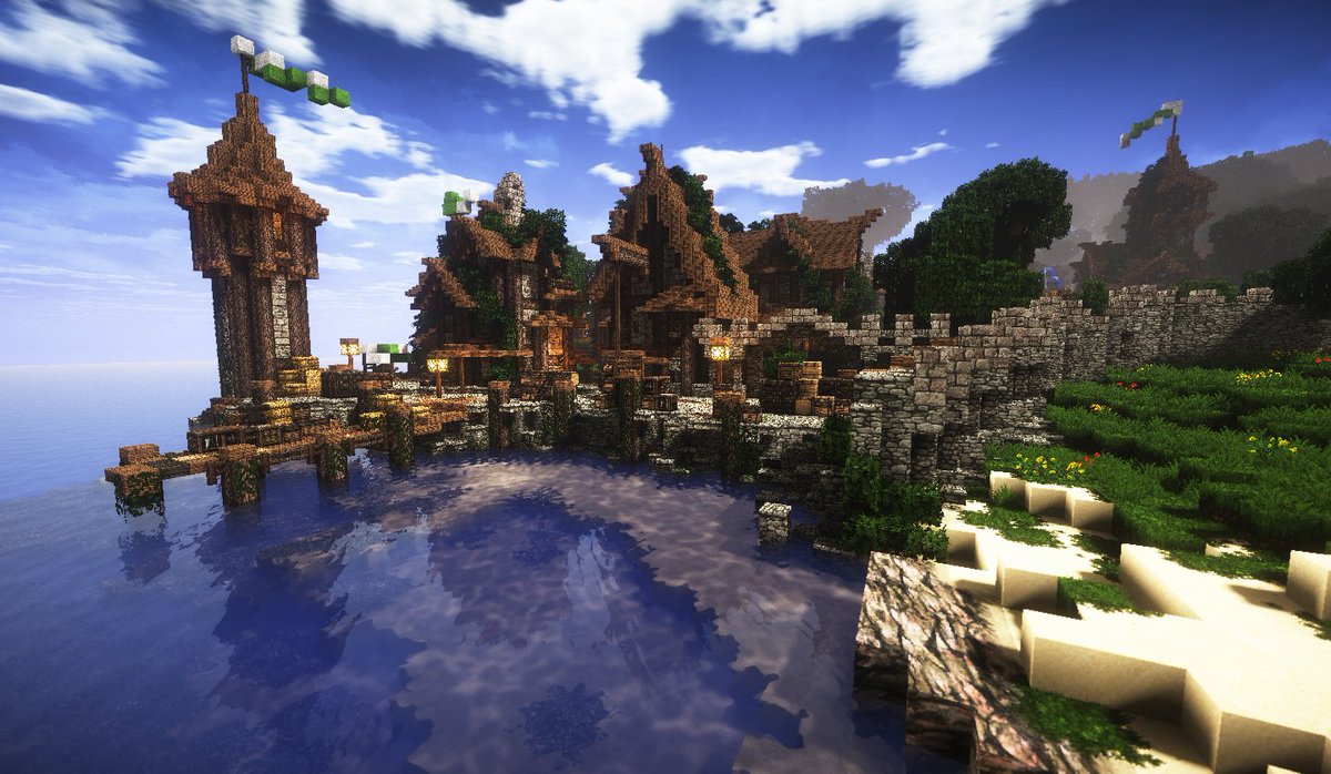 Triliton's tweet image. I have made a slight surface water visualization upgrade on my V.8 Grab it here: johanfossum.wixsite.com/trilitons-shad… 
@ConReforged @Minecraft #Minecraftshaders