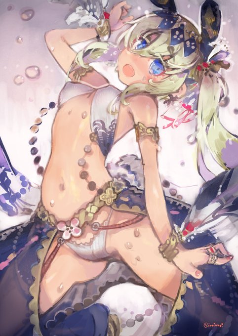 [R-18] Skeb:「明るく可愛い踊り子ちゃん」(+透け差分) #おっぱい #前から見たおしり #濡れ透け https://t.co/ryjsfZVzNR 