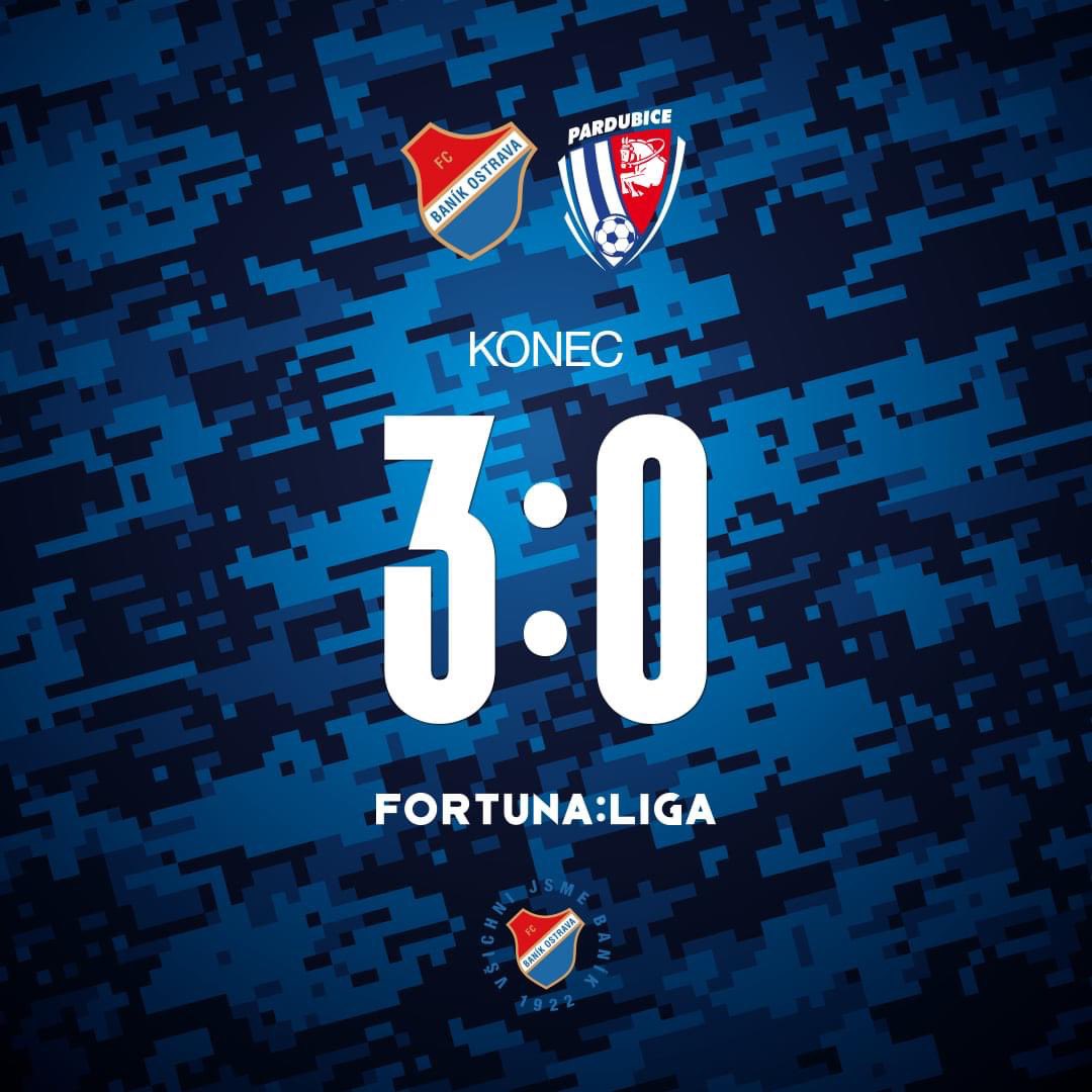 ⏱ KONEC:

⚽️  Zajíc 39’, de Azevedo 61, Tijani 90