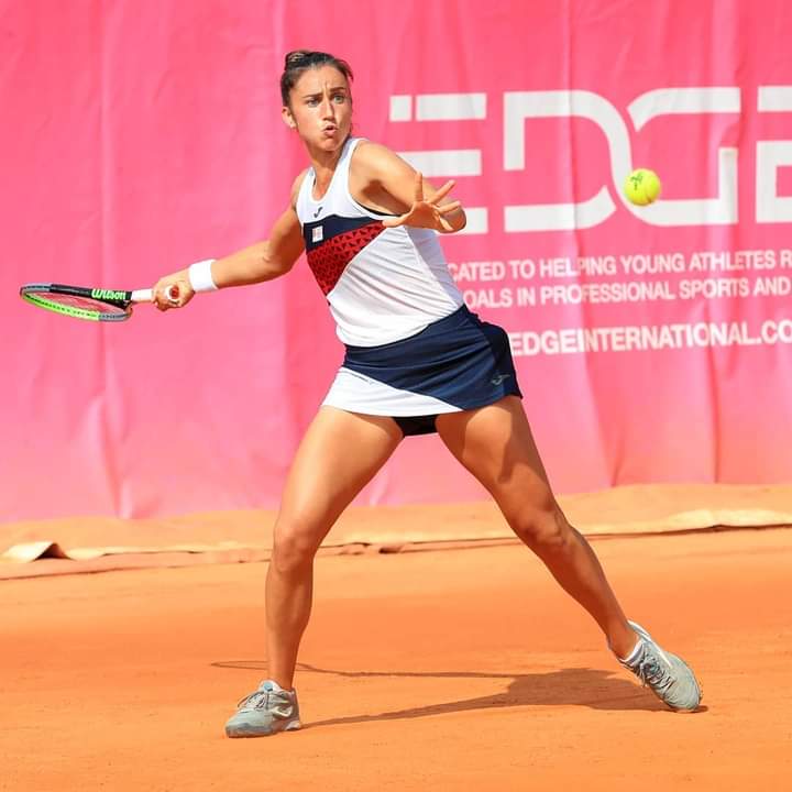 RFETenis's tweet photo. 🎾 #ITF Sara Sorribes luchará por el título en el internacional de  Cagnes-Sur-Mer (80.000$) #OpenDeCagnes 

SF🚺
Sorribes🇪🇸  61 76(5) a Tomova🇧🇬 

📸 @Open_CSM https://t.co/Y3xTI06cTD