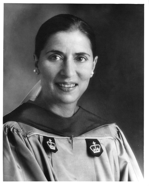 With her help, Marty graduated magna com laude. After his recovery, he got a job in NY; following him, she transferred for her final year to Columbia Law. There, she became the first woman to ever edit both the Harvard *and* the Columbia Law Review.