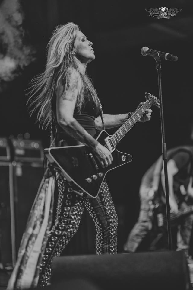 Happy Birthday Lita Ford - Lita Ford\s \\PEPPER\\ 1976  Hamer and  B.C. Rich Double Neck  