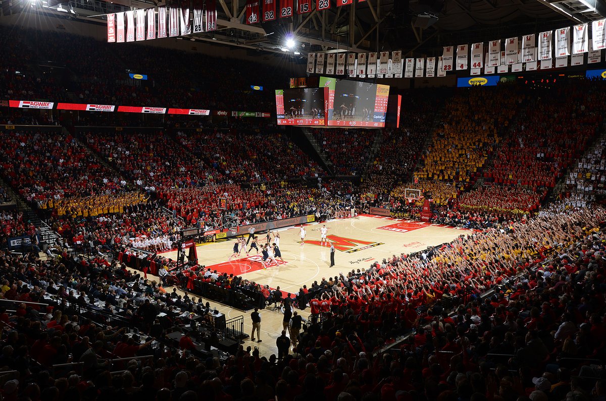 TerrapinHoops's tweet photo. The best home court in College Basketball 🙌 https://t.co/QEnPammjoU