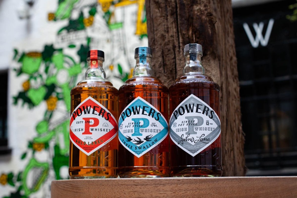 Same great whiskey, with a striking new label styled on our iconic POWERS ‘diamond P’ – one of the first ever trademarks registered in Ireland.

More: bit.ly/3aI9mKH