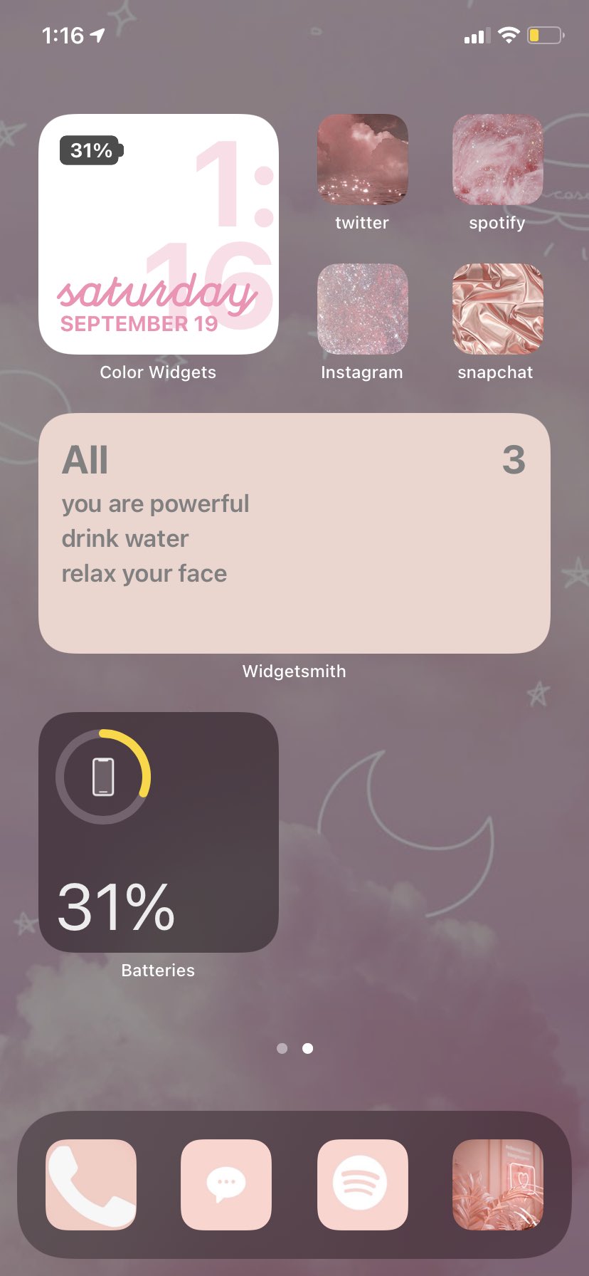 Widget Home Screen | Iphone photo app, Iphone app layout, Iphone wallpaper  app