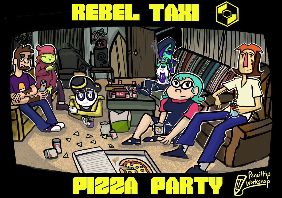 RebelTaxi's Pizza Party Podcast
