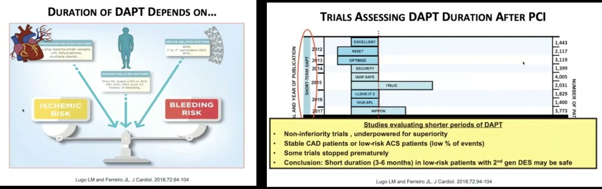 Ed_Alania's tweet photo. 🔴Doble Antiagregación plaquetaria (DAPT) via @JoseJuanatey #SIACvirtual
✅Duración DAPT
✅Desescalada intensidad (tica/prasu➡️clopi)
✅Monoterapia (➡️tica/prasu)
@CongresoSIAC https://t.co/9nQuRYk7YR