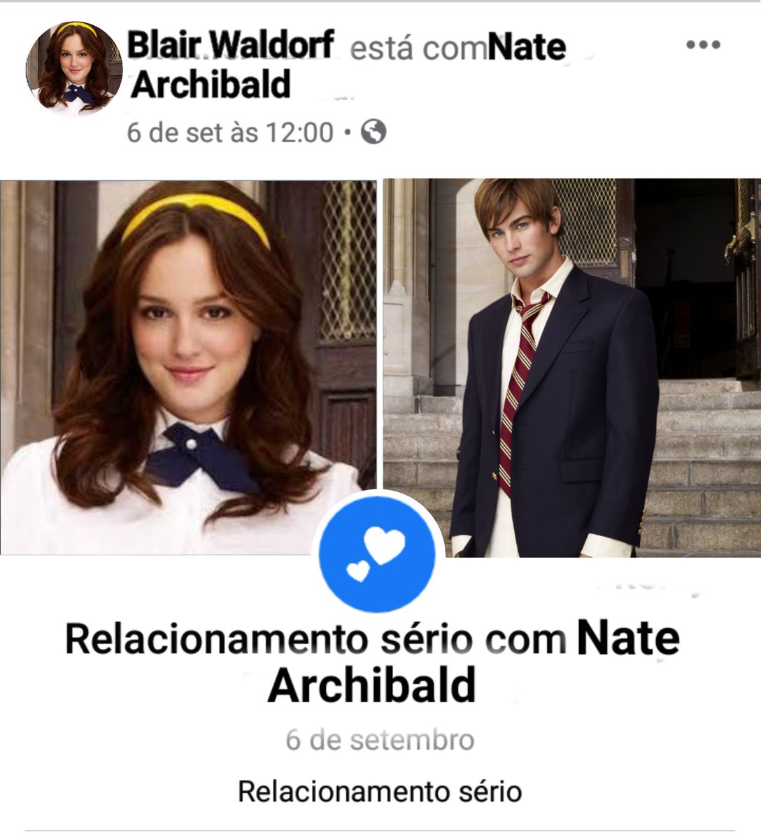 NDelesan's tweet photo. Vitão aprendeu com os melhores kkkk #meucasal #agarotadoblog #gossipgirl #BlairWaldorf #chuckbass https://t.co/RzFW1amVhj