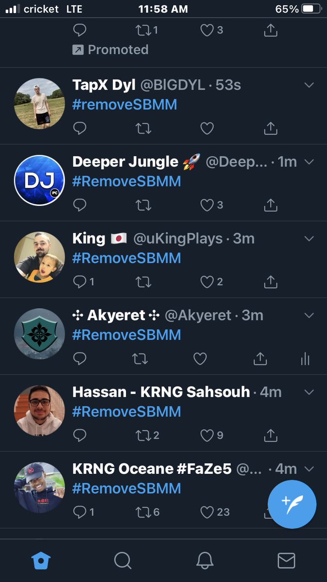 Akyeret's tweet image. 5 man feed #RemoveSBMM lol