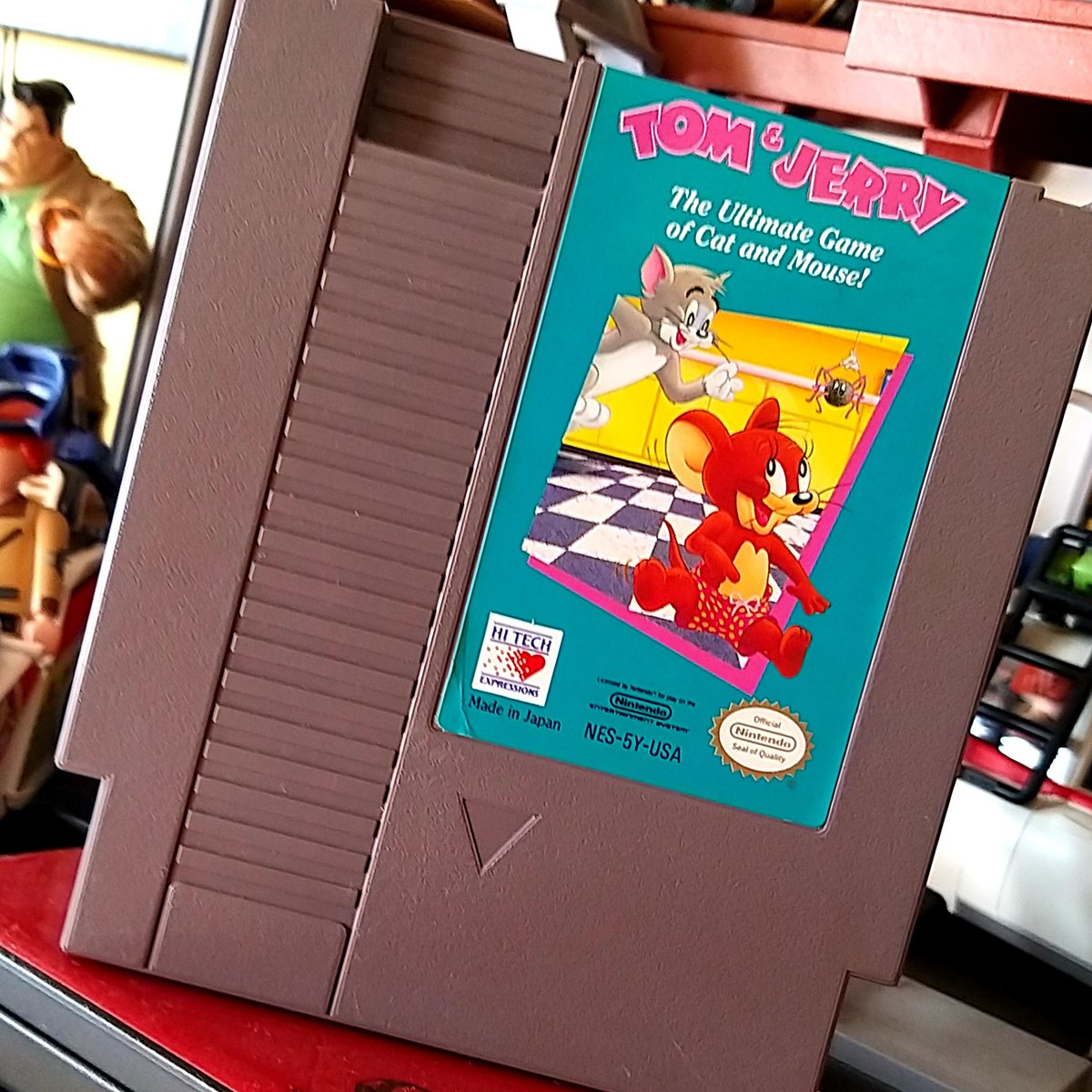 RetrusG's tweet photo. Tom &amp; Jerry es un juego de plataformas en el que Tom ha capturado al sobrino de Jerry, Tuffy, y lo tiene en el ático.
desarrollado por #HiTechExpressions y lanzado para #nintendones en 1991.
Lo jugaste?
Te gustó?

#Rafiz
#tomjerry
#nes
#collectionart. https://t.co/KzJg8lOa1e