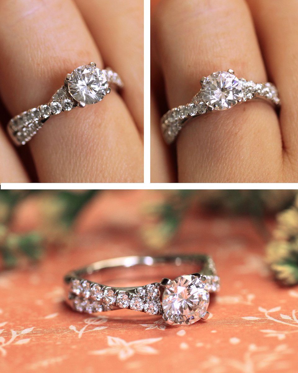 CoastDiamond's tweet photo. This radiant engagement ring features a small braided effect with fishtail set diamonds. Shown with a 1 ct round center stone. #showyourcoast
Style number: LC10350
-
-
-
-
-
-
#mesmerizeher #coastdiamond #fallproposal #engagementring https://t.co/sJ7nguNpE7