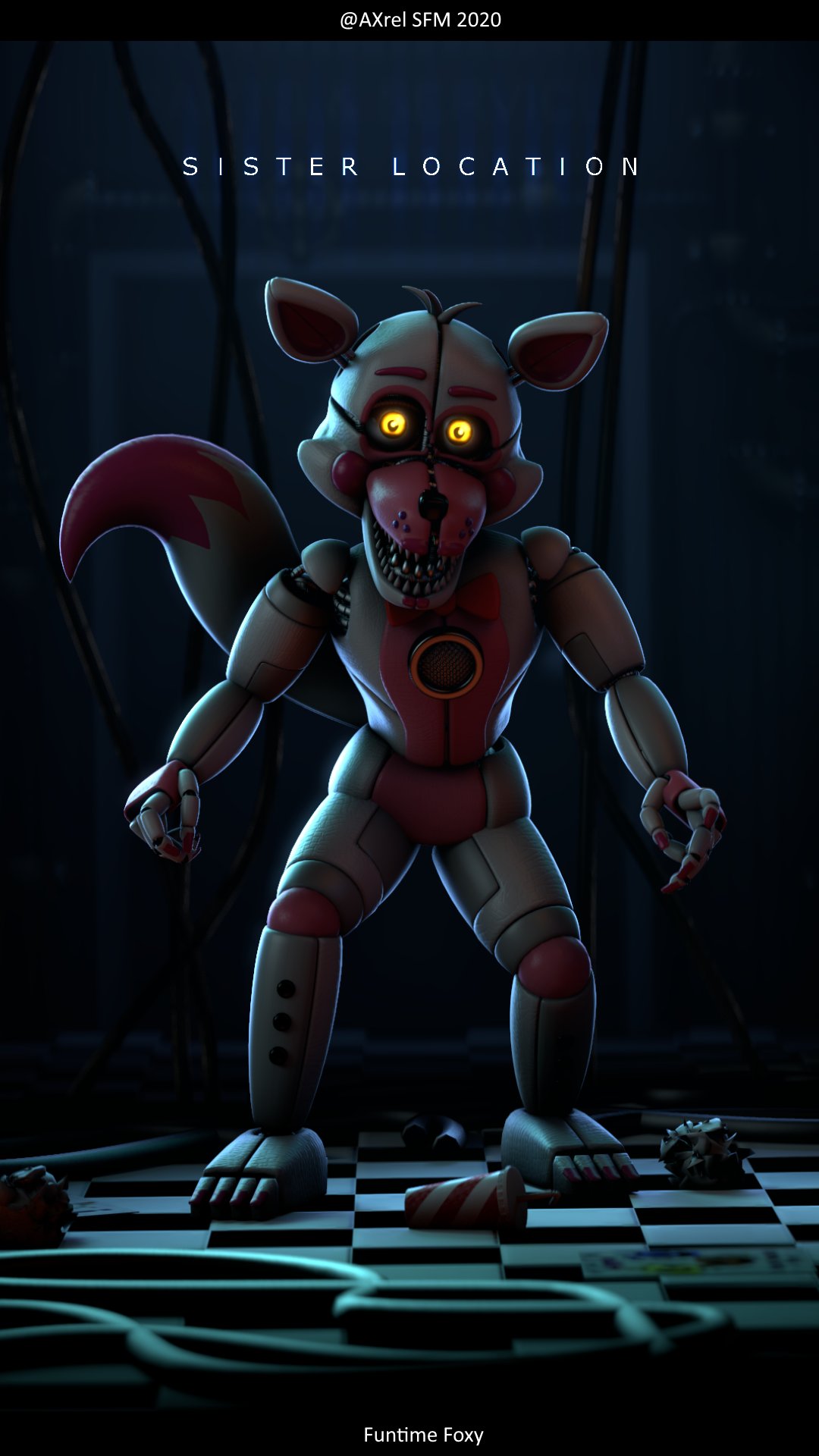 Funtime Foxy and Lolbit | Poster