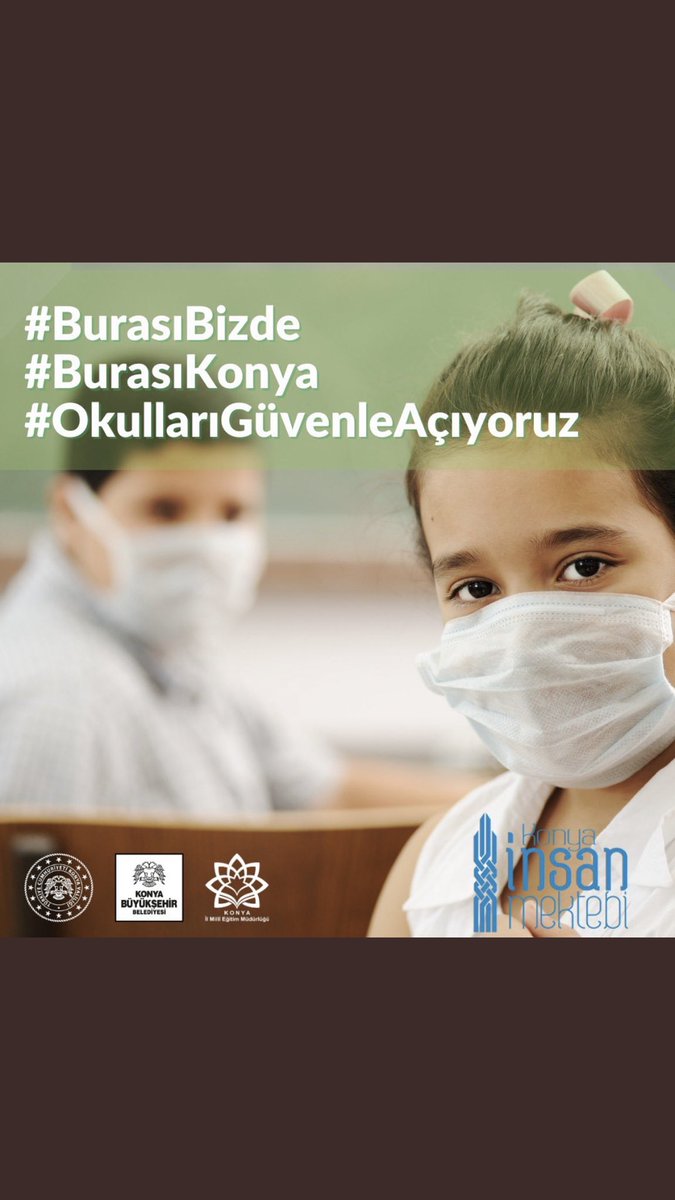 #okullarıgüvenleaçıyoruz Tatlı telaşımızın sebebi tabii ki çocuklarımız.🤗 
#BurasıKonya
#BurasıBizde