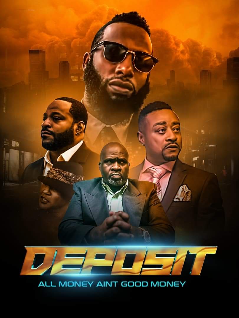 New poster art for the movie "Deposit" #depositmovie #crime #kidnapping #thriller #setlife🎥 #villain #memphisfilm