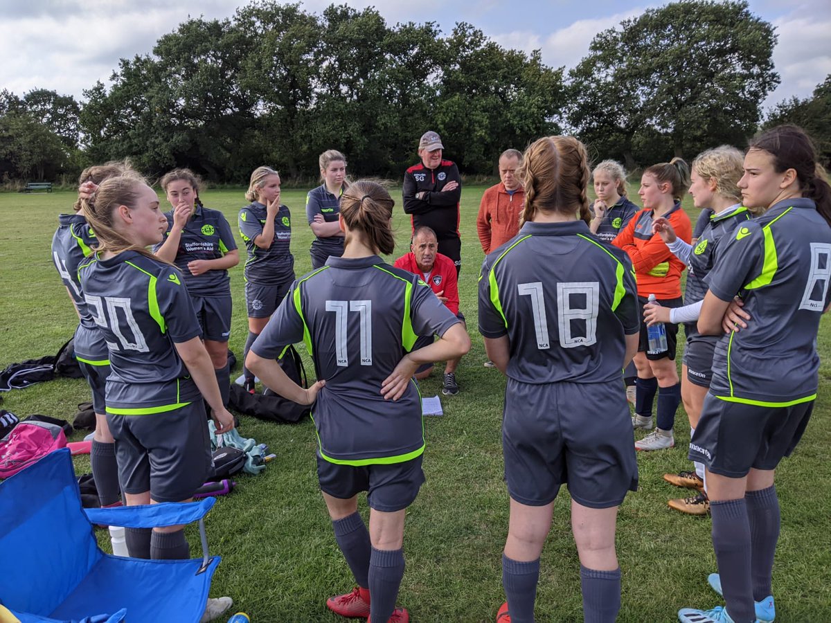 Good to be back in league action with a new look team - although our opening match was versus the same opponents &amp; venue as we kicked off last season.
We lost two early goals &amp; went down 4-2 to <a href="/Walsallwood_LFC/">WalsallWoodLadies</a> U18s - myself &amp; Claudia with our goals. Elizabeth &amp; Fleur the 'POMs'