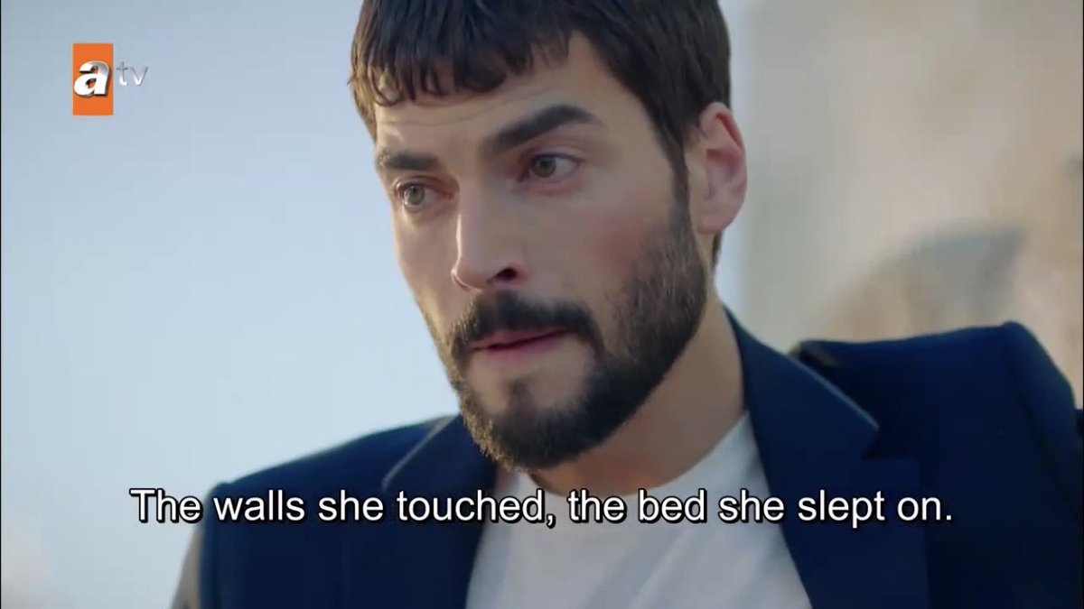 are you telling me there’s nothing left of dilşah’s stuff for miran to find refuge in?? i’m depressed  #Hercai