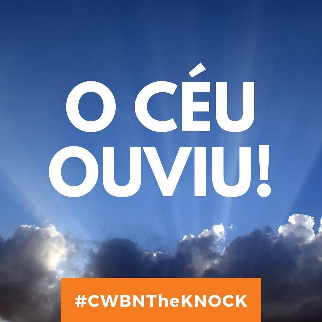 CongressWBN's tweet image. WE HAVE KNOCKED! HEAVEN HAS HEARD!
#CWBNTheKNOCK