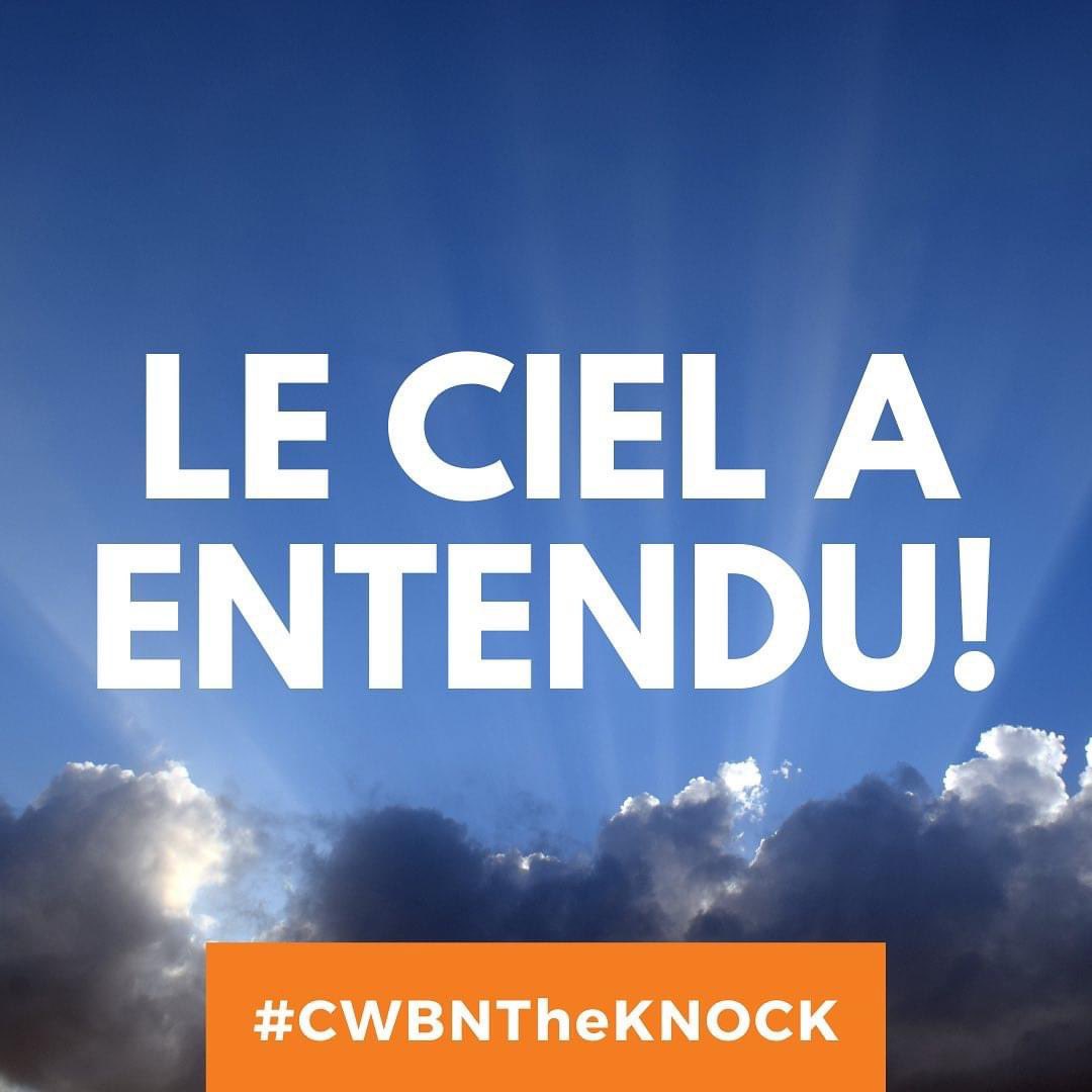 CongressWBN's tweet image. WE HAVE KNOCKED! HEAVEN HAS HEARD!
#CWBNTheKNOCK