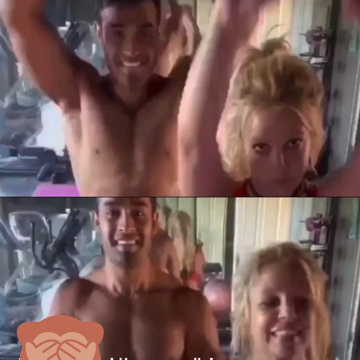 Who_is_posting_'s tweet photo. Poor @britneyspears #endtheconservatorship
#samaasghari #bactalent https://t.co/XWBhcXm3R7