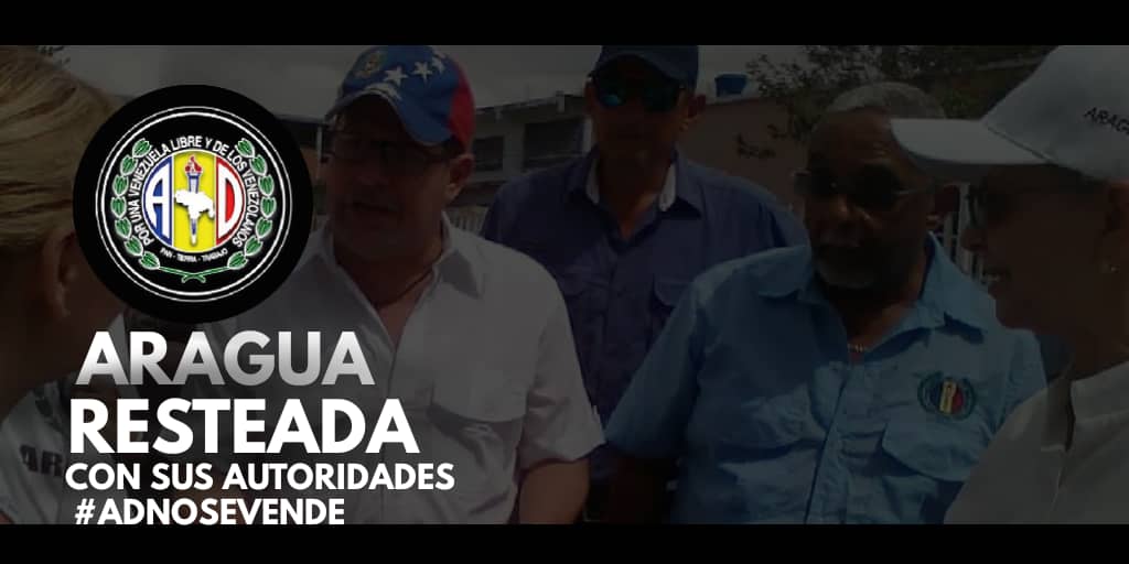 En #Aragua la gente en cada rincón de nuestra geografía reconoce a José