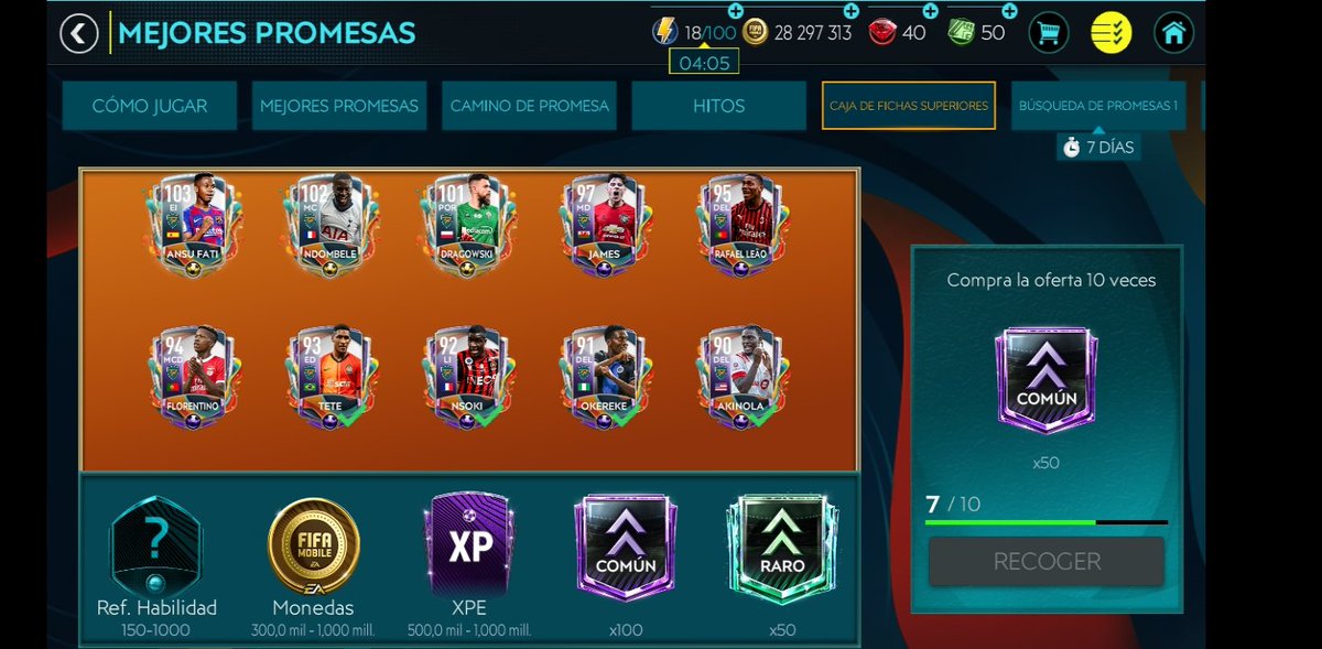 Nicolas99652252's tweet photo. @Jos79924900 @jesus_lpa @HDWolvie @SombraNSL @tutiofifa @mertenismo10 @JONALDINHO90tm Yo por el momento tengo a 4 jugadores descartados https://t.co/TGqt11yqyw