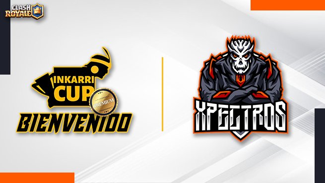 #CR INKARRI CUP 🏆
💎EDICIÓN PREMIUM💎

⚔️| XPECTROS🔥
🌎| PERÚ 🇵🇪
🎯| Debut

¡Damos la bienvenida a <a href="/XpectrosCr/">Xpectros</a>! 🔥
Por primera vez en Inkarri Cup el equipo peruano viene con todo a llevarse el campeonato 🏆🔥

#ClashRoyale #Gaming #SuperCell #NoTilt #SuperCell