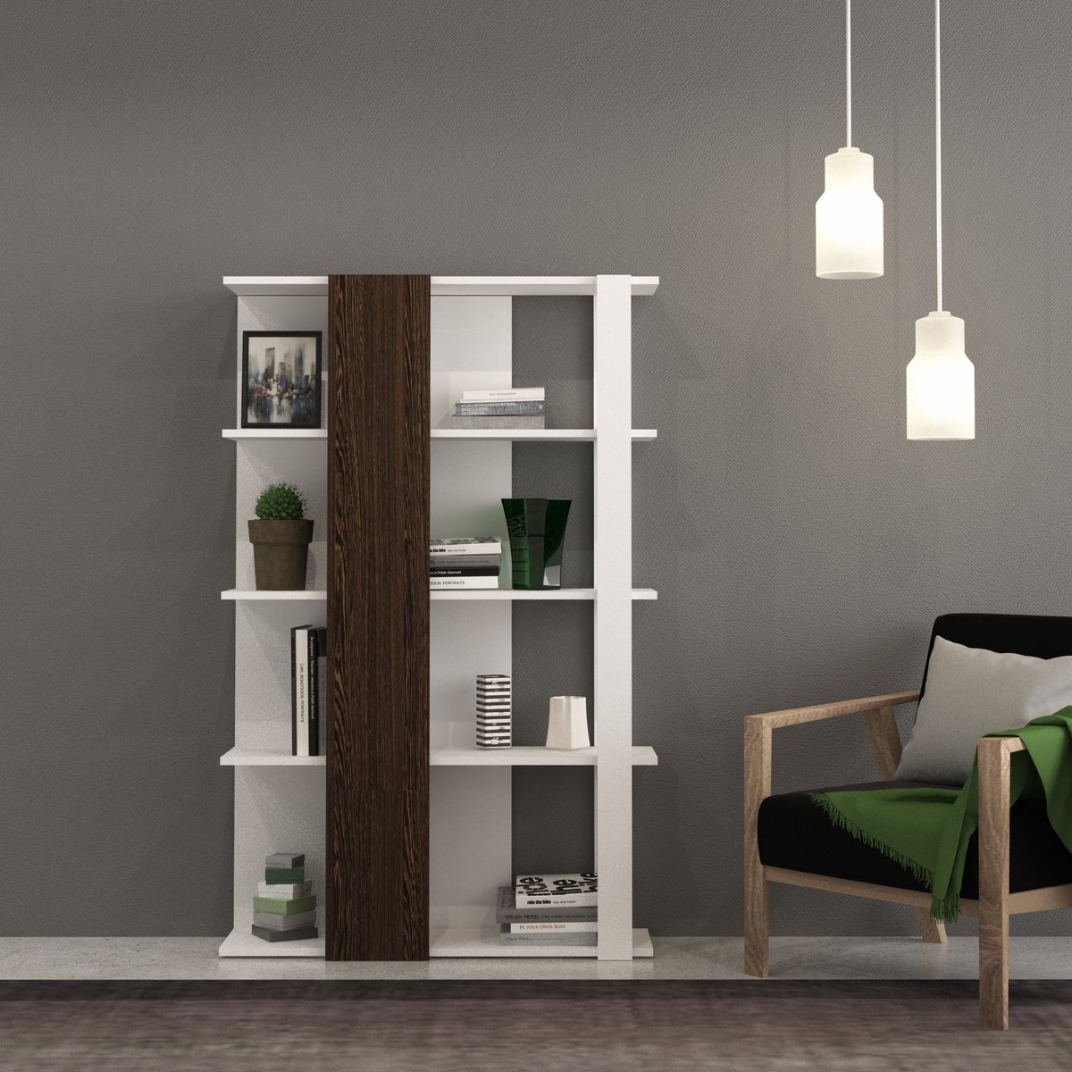 DoseModern's tweet image. We have another amazing piece to show you today! Take a look at our LARA Wenge and White Bookshelf available on our website for only $452.73! #doseofmodern LINK: bit.ly/3iOvypF