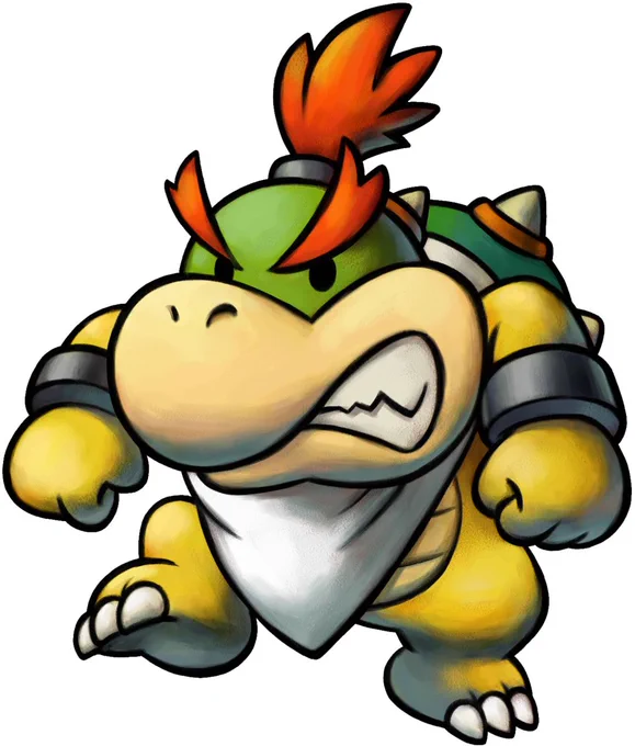 I just found out these are two completely separate super mario characters 
