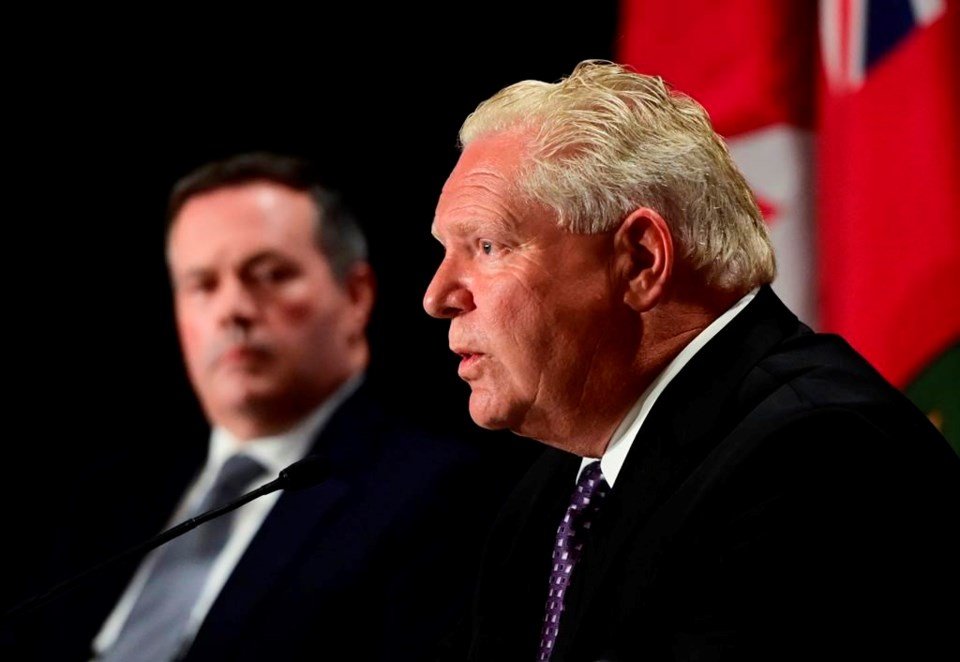 CityNewsKIT's tweet photo. Premier cuts social gathering limits for all province: 'alarm bells are ringing' https://t.co/4cjoJVz3ms https://t.co/q5QJSldsjg