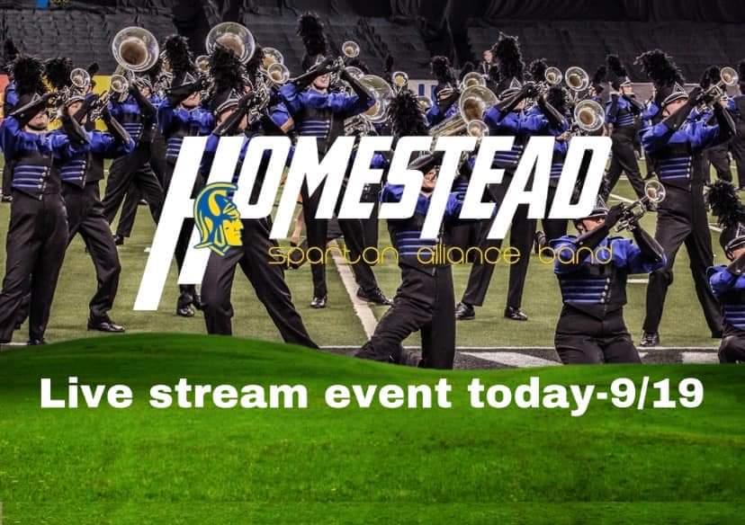 SpartansHHS's tweet photo. Catch the 2020 Spartan Alliance Marching Band live stream performances, TODAY at 6:30 and 7:15 PM (with Senior recognitions) Link: https://t.co/nYKu4YZyGs https://t.co/4ylviGE6uV