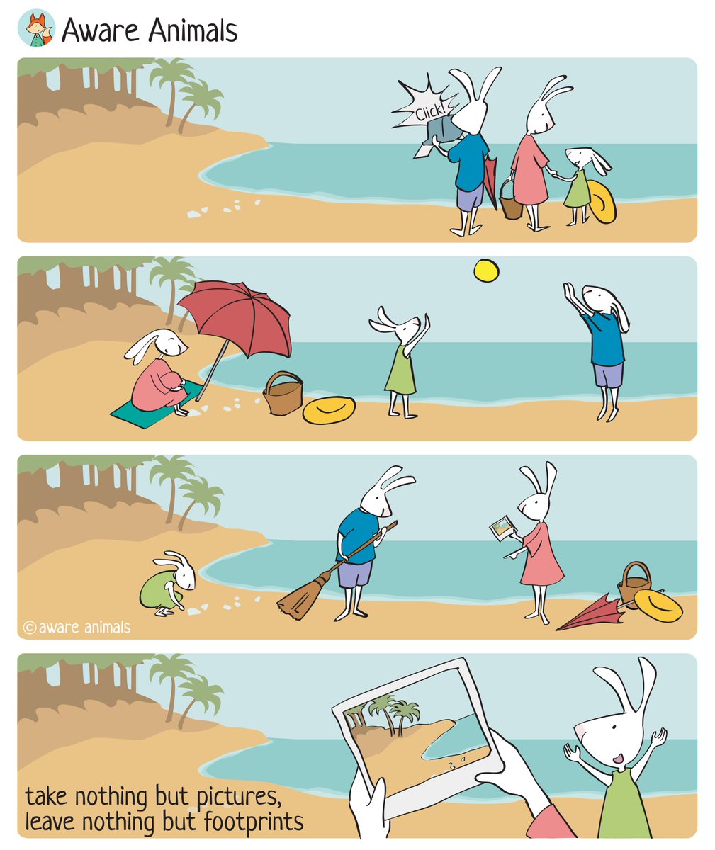 AwareAnimals's tweet photo. Happy International beach clean up day! 🏖️🌊
International Coastal CleanUp Day encourages people to rid beaches of the garbage plaguing beaches and  spread awareness about preserving and protecting the world's oceans and waterways.

#savetheplanet #awareanimals #webcomics #beach https://t.co/lJ2aPfwA4y