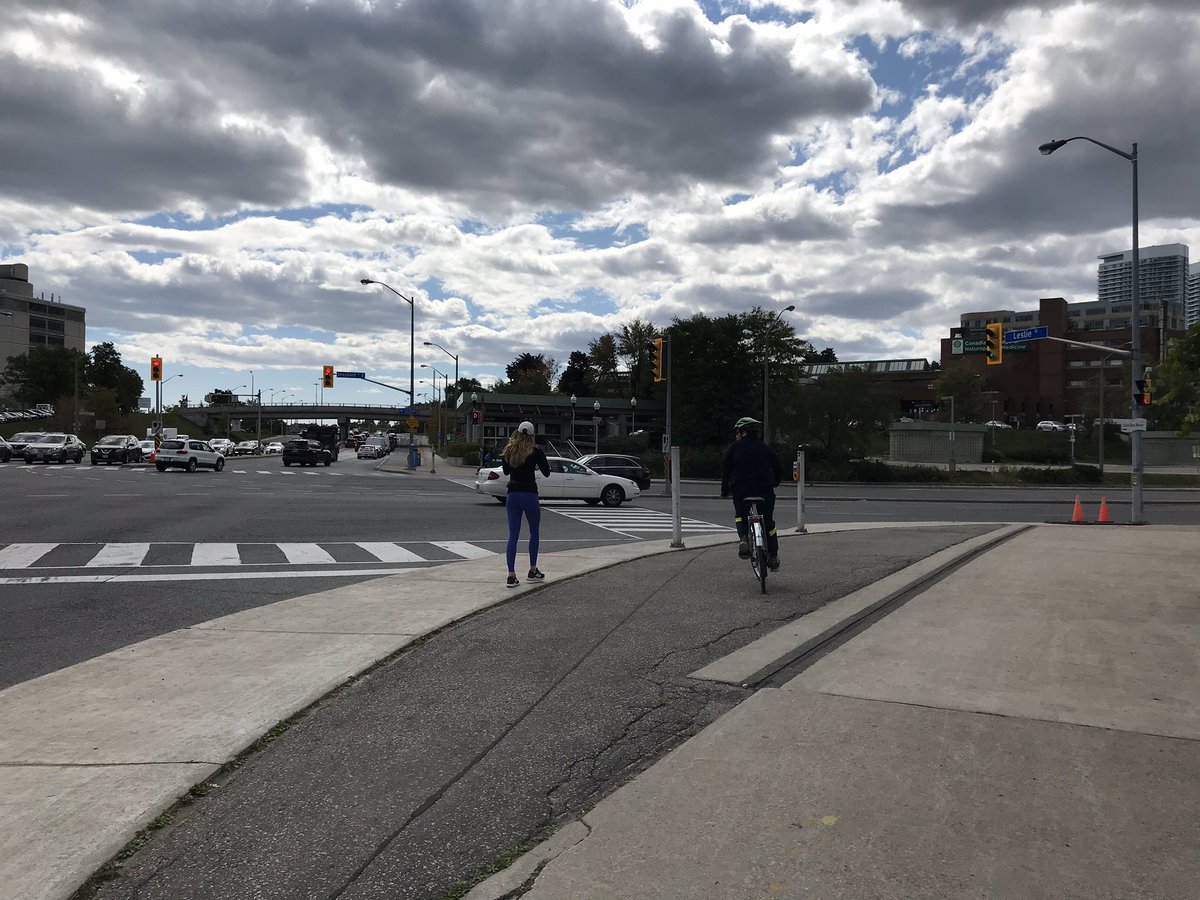 Saw a decent number of people on bikes all along Sheppard at all times during the day yesterday (Friday). The tip of the iceberg compared to the potential that is there. Induced demand applies to bikes too.